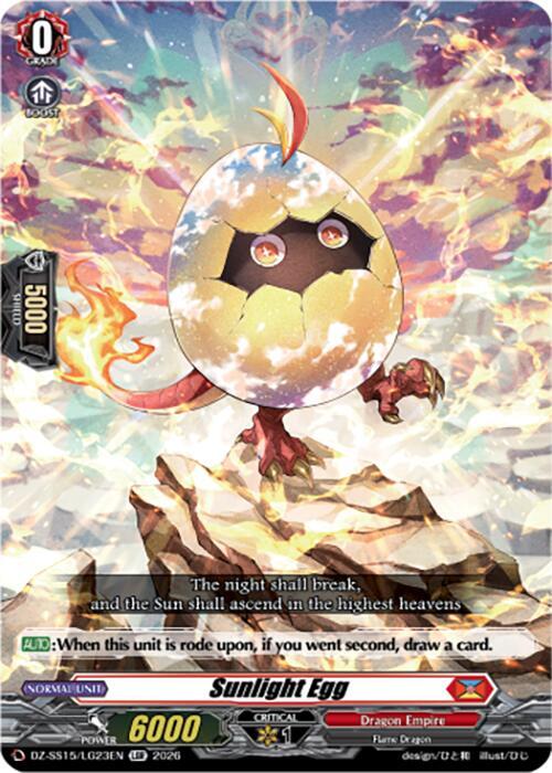 Sunlight Egg — DZ-SS15/LG23EN — LGR — English