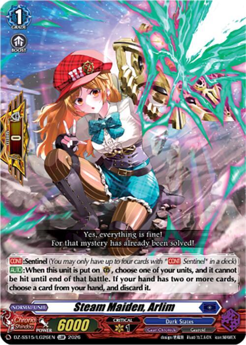 Steam Maiden, Arlim — DZ-SS15/LG26EN — LGR — English