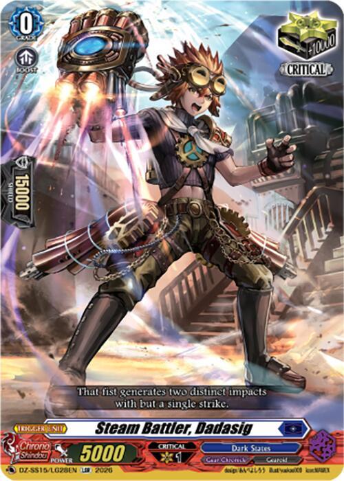 Steam Battler, Dadasig — DZ-SS15/LG28EN — LGR — English