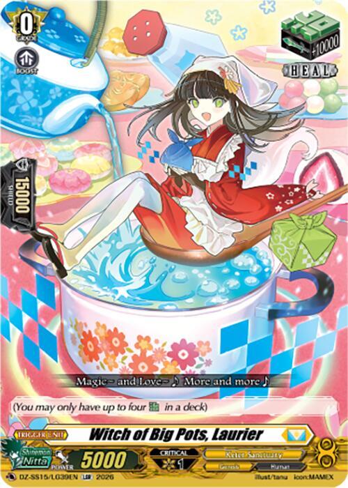 Witch of Big Pots, Laurier — DZ-SS15/LG39EN — LGR — English