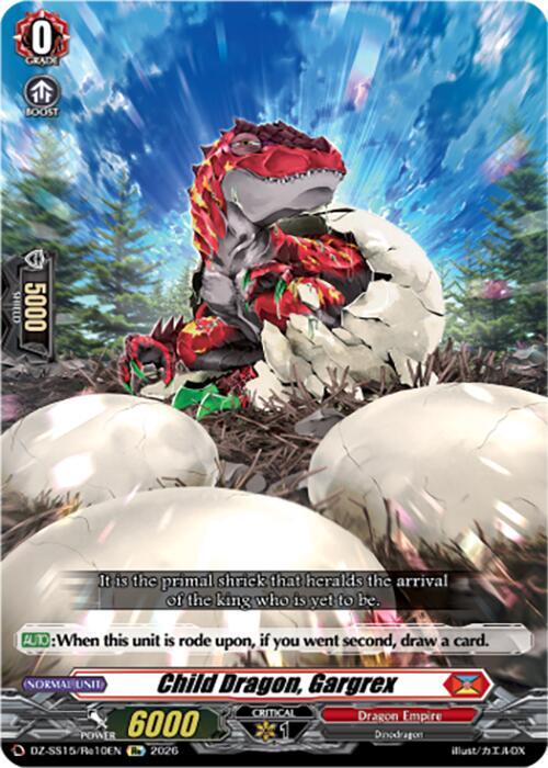 Child Dragon, Gargrex — DZ-SS15/Re10EN — RE — English