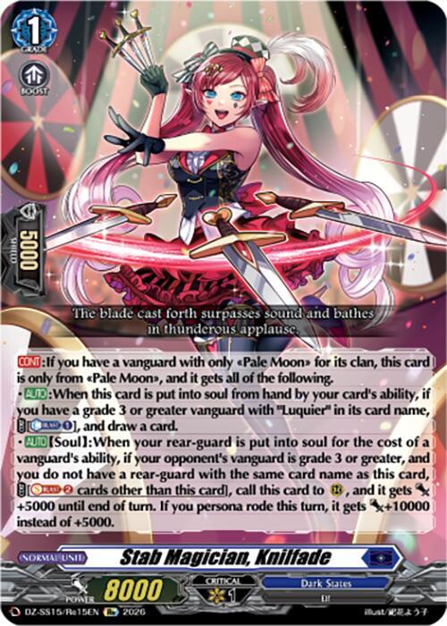 Stab Magician, Knilfade — DZ-SS15/Re15EN — RE — English