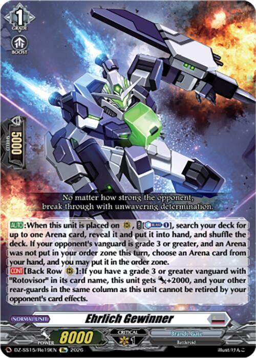 Ehrlich Gewinner — DZ-SS15/Re19EN — RE — English