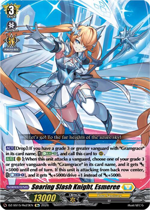 Soaring Slash Knight, Esmeree — DZ-SS15/Re23EN — RE — English