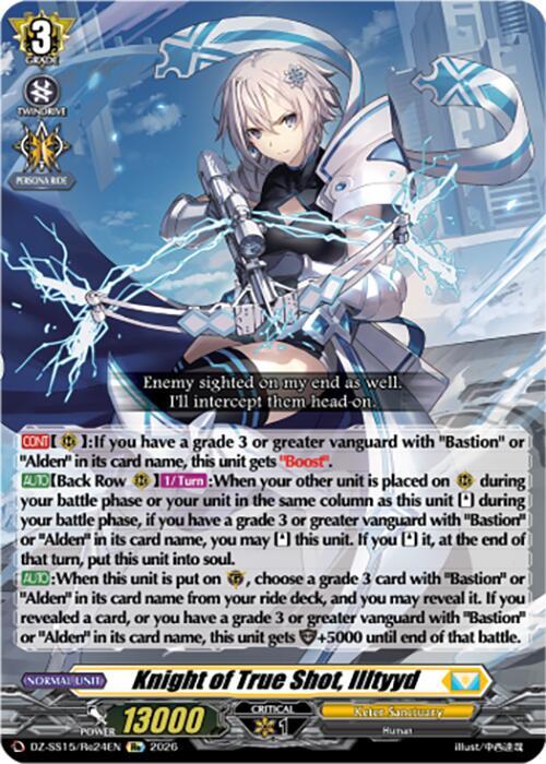 Knight of True Shot, Illtyyd — DZ-SS15/Re24EN — RE — English