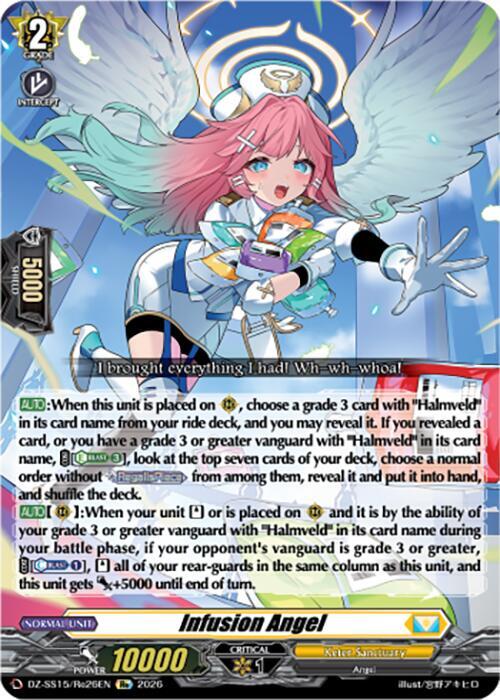 Infusion Angel — DZ-SS15/Re26EN — RE — English