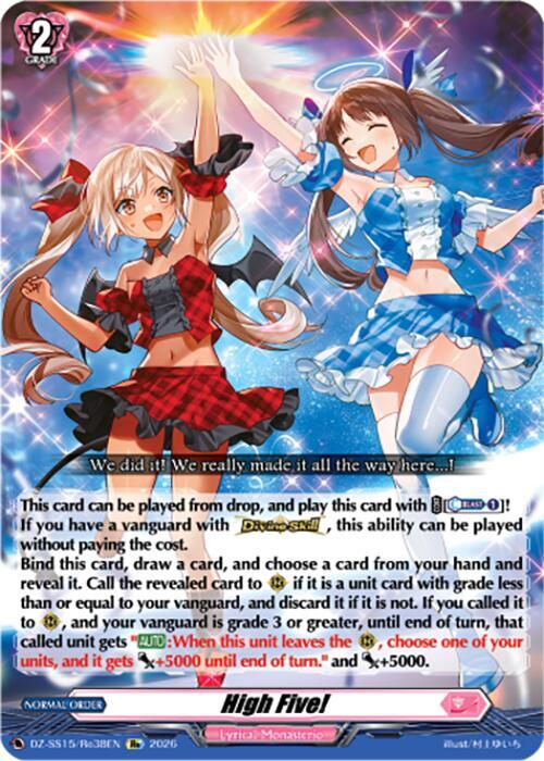 High Five! — DZ-SS15/Re38EN — RE — English