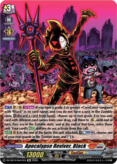Apocalypse Reviver, Black — DZ-SS15/Re41EN — RE — English
