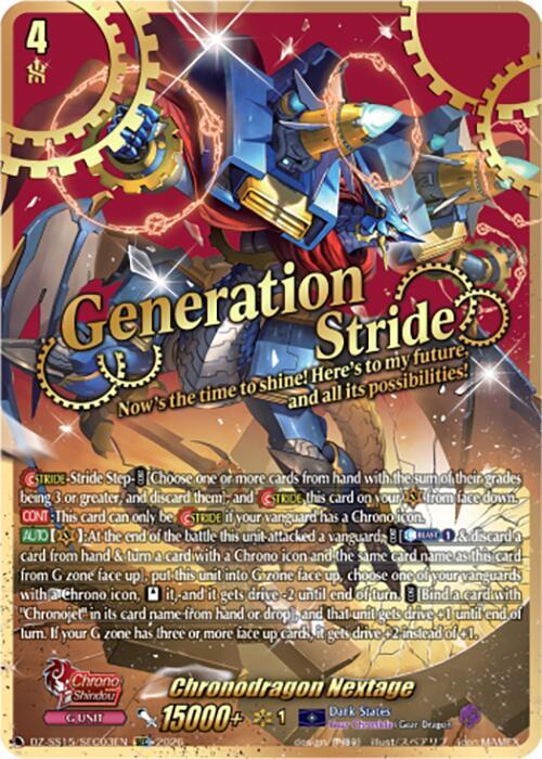 Chronodragon Nextage — DZ-SS15/SEC03EN — SEC — English