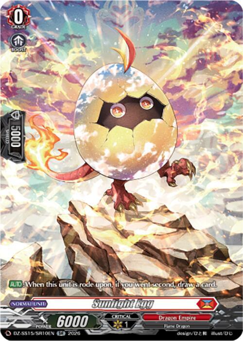 Sunlight Egg — DZ-SS15/SR10EN — SR — English