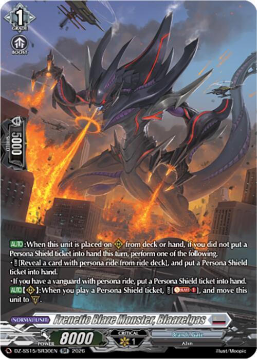 Frenetic Blaze Monster, Blaazelgas — DZ-SS15/SR30EN — SR — English