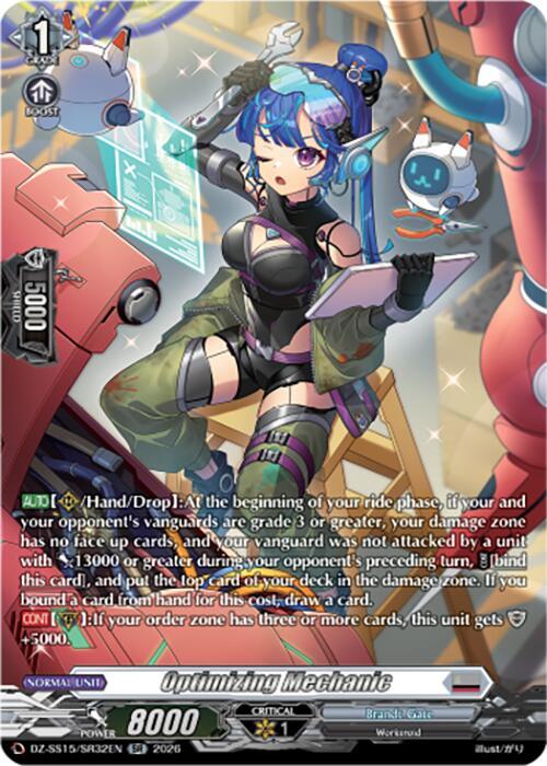 Optimizing Mechanic — DZ-SS15/SR32EN — SR — English
