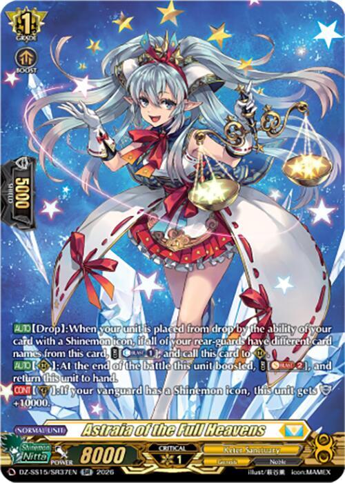 Astraia of the Full Heavens — DZ-SS15/SR37EN — SR — English