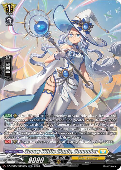 Snowy White Magic, Nonomira — DZ-SS15/SR39EN — SR — English