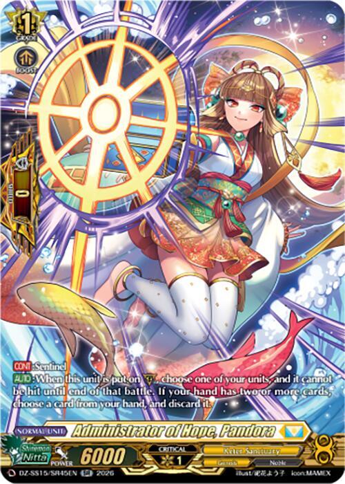 Administrator of Hope, Pandora — DZ-SS15/SR45EN — SR — English
