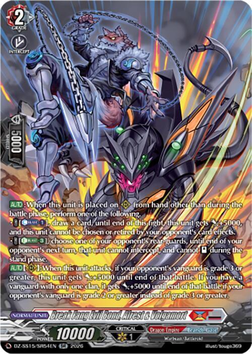 Break Fang Evil Bond, Alrest & Volgamort — DZ-SS15/SR54EN — SR — English