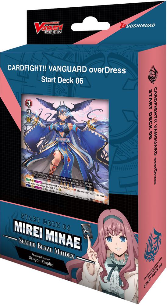 English VGE-D-SD06 Start Deck 06: Mirei Minae – Sealed Blaze Maiden, factory-sealed deck